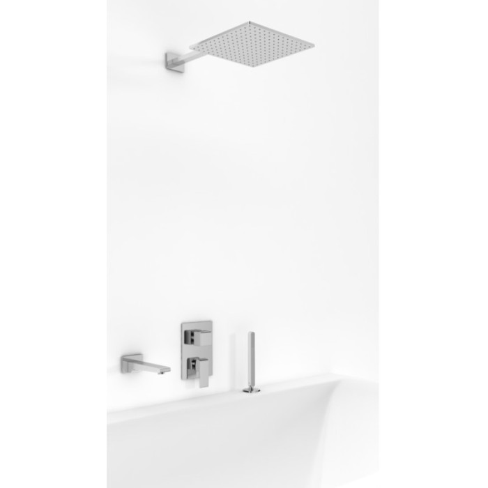 Душевая система KOHLMAN SAXO 30 CHROME + BOX скрытого монтажа (QW211SQ30-007)