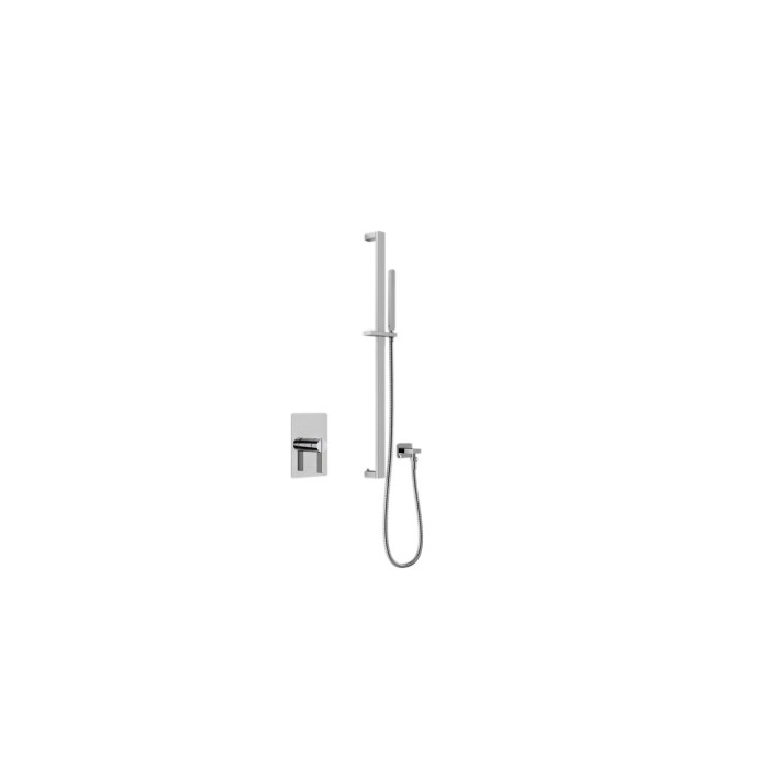 Душова система KOHLMAN DEXAME CHROME + BOX прихованого монтажу (QW220DSP3)