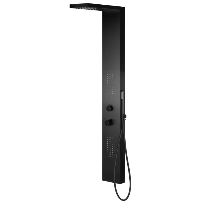 Душевая панель CORSAN TUGELA BLACK (S029MBL)