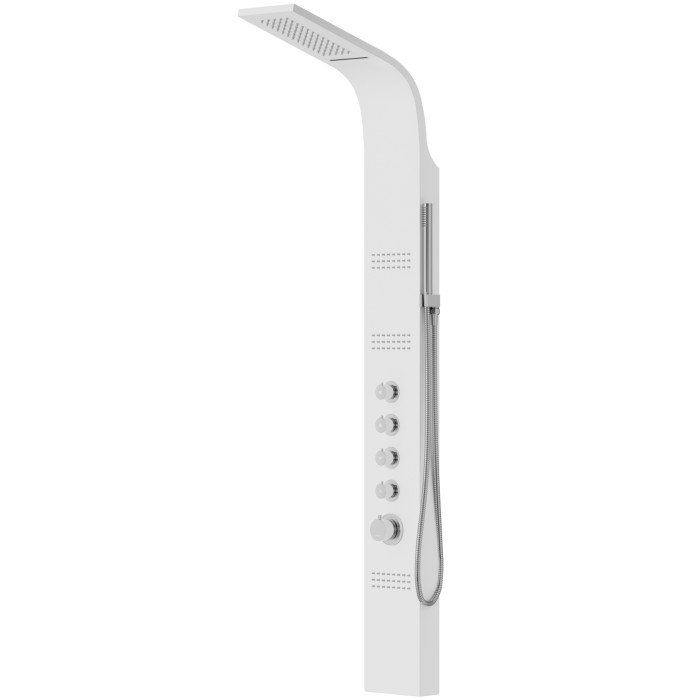 Душевая панель CORSAN KASKADA WHITE (A014MWH)