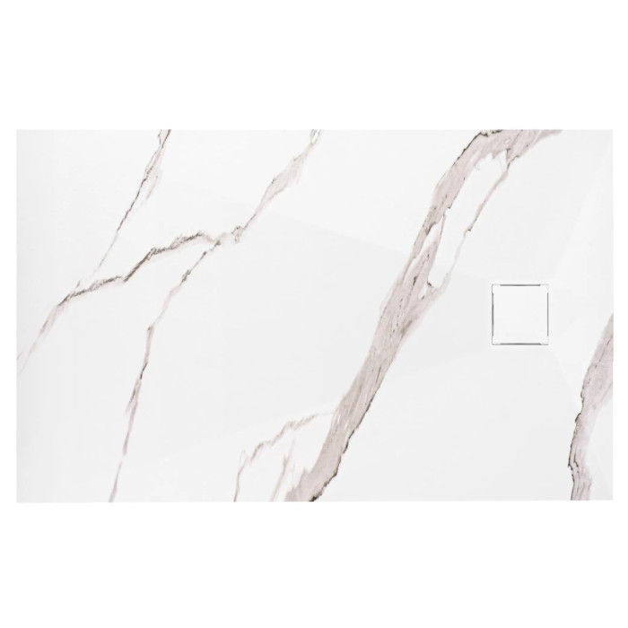 Душевой поддон REA MAGNUM 80x100 CARRARA WHITE (REA-K7004)