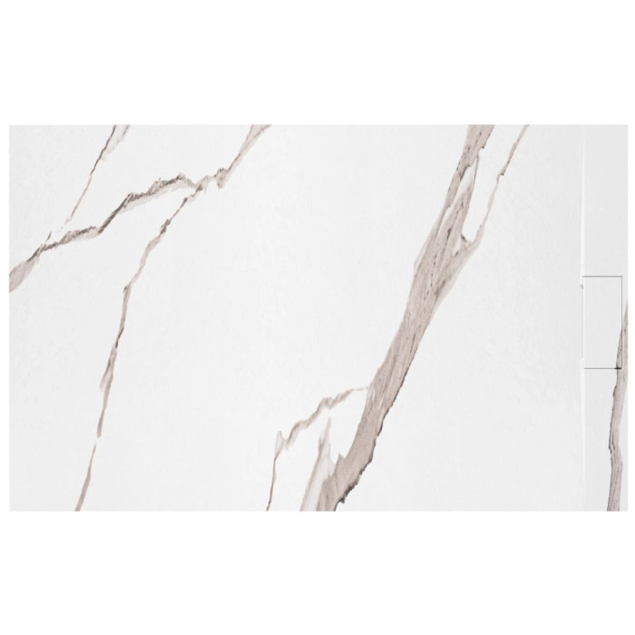 Душевой поддон REA BAZALT 80x100 CARRARA WHITE (REA-K7000)