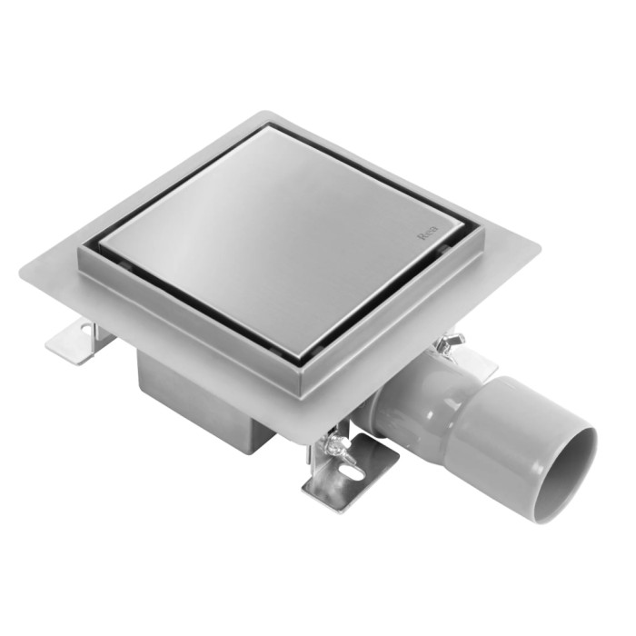 Трап для душа REA NEO 15X15 NICKIEL BRUSHED (REA-G6207)