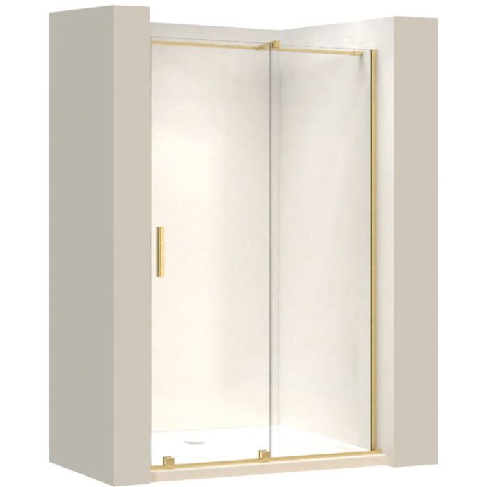 Душові двері REA MONTANA 100 BRASHED GOLD (KPL-K6389)