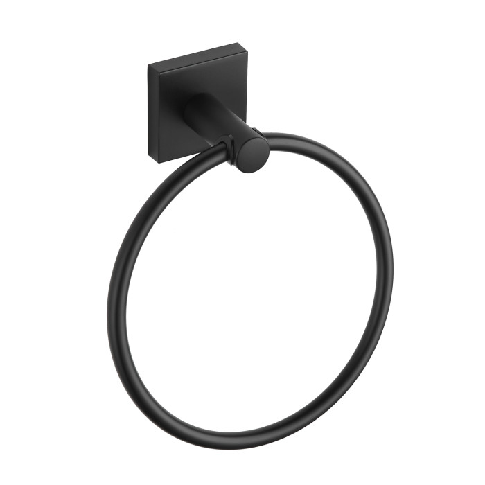 Полотенцедержатель кольцевой VBI SATURN BLACK (VBI-040303BL)