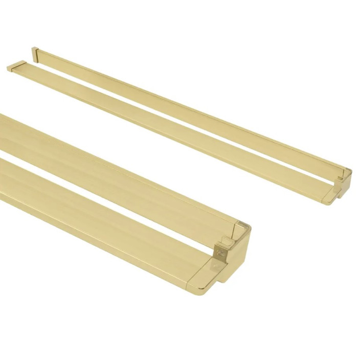 Полка REA EVO BRUSHED GOLD на душевую стенку (REA-46000)