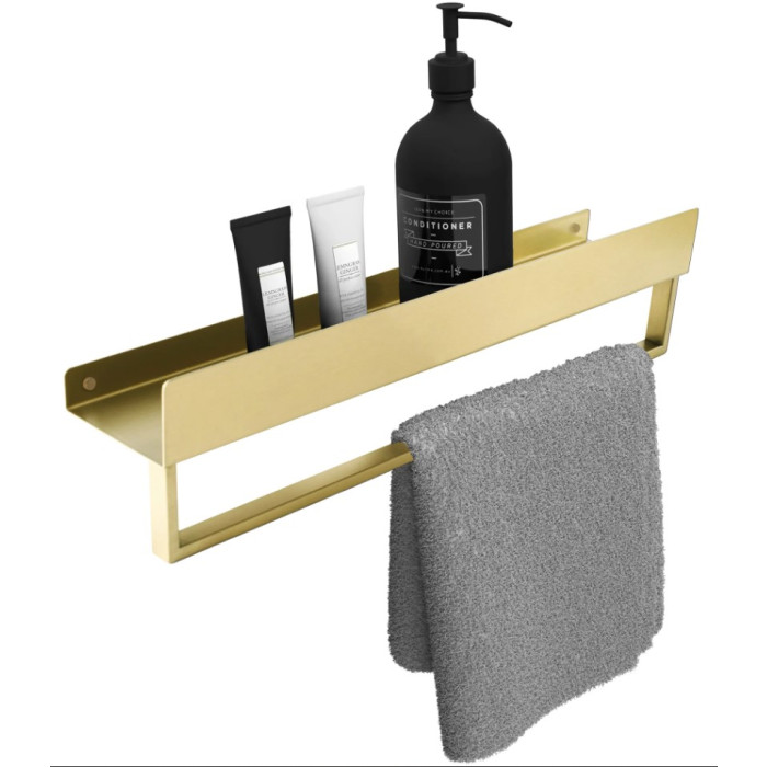 Полка для ванны REA SF01 60 BRUSHED GOLD (REA-06003)
