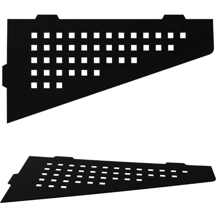 Угловая полка для ванны REA SF05 30 BLACK MATT   (REA-06014)