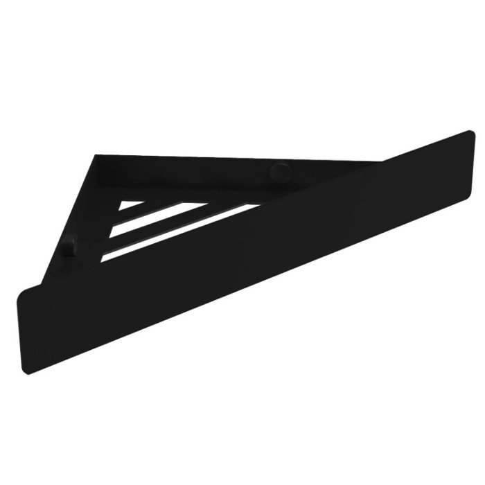Угловая полка для ванны REA SF07 28 BLACK MATT   (REA-06012)
