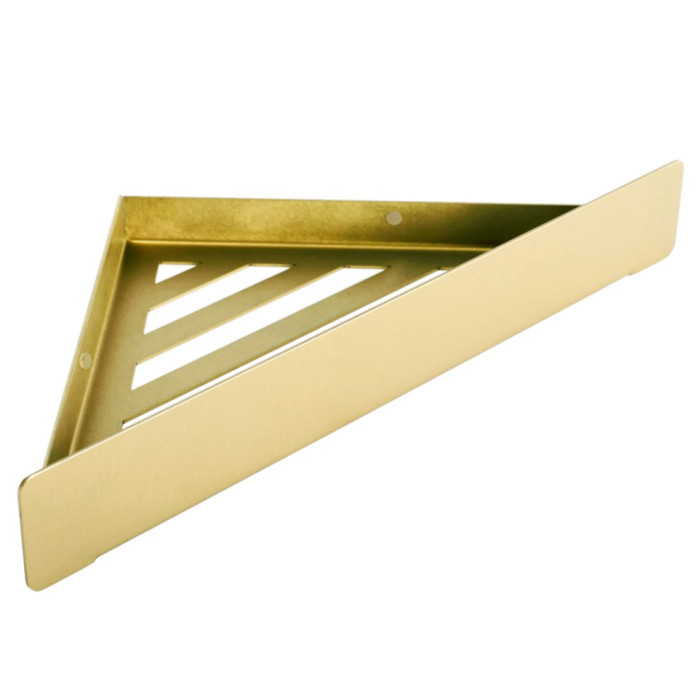 Угловая полка для ванны REA SF07 28 BRUSHED GOLD (REA-06013)