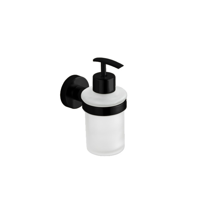 Дозатор для рідкого мила VBI URANUS BLACK (VBI-040406BL)
