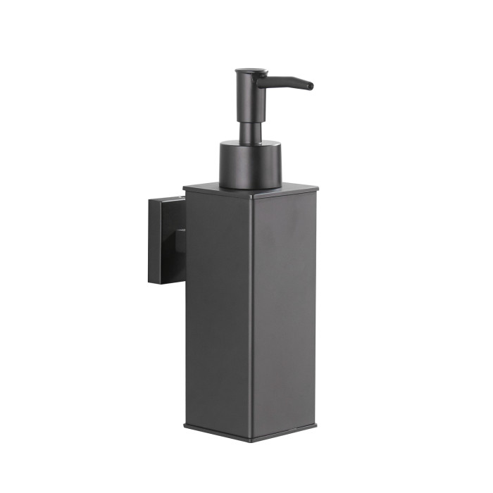 Дозатор для рідкого мила VBI QUADRO BLACK (VBI-040216BL)