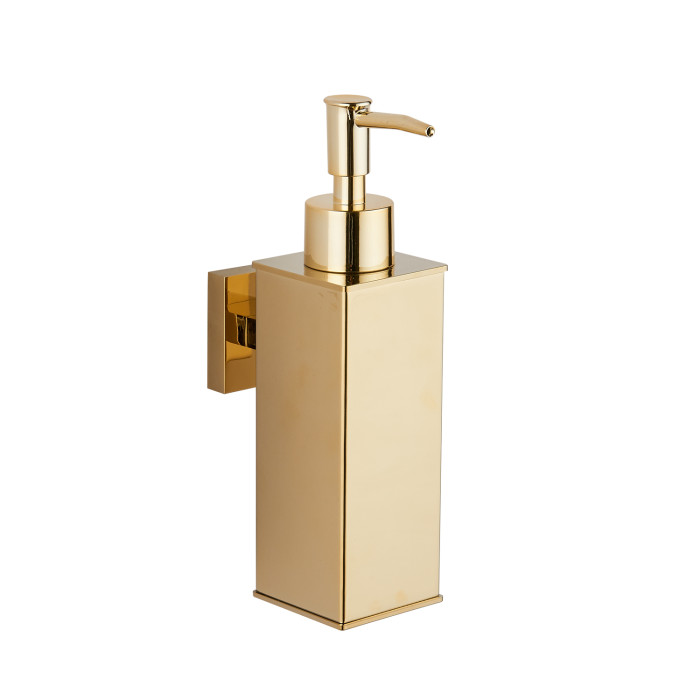 Дозатор для рідкого мила VBI QUADRO GOLD (VBI-040216GL)