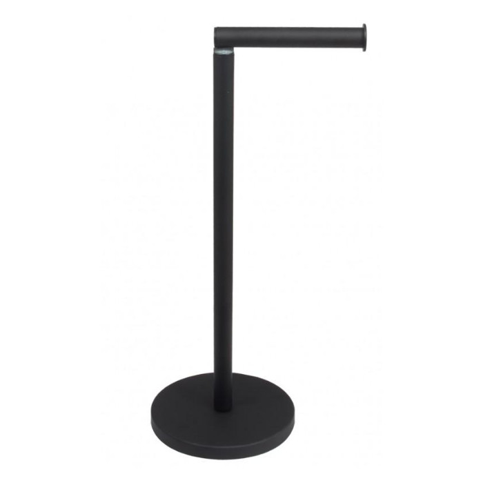 Стойка держатель для туалетной бумаги YOKA SP4 BLACK черная  (P.SP4-BLK)
