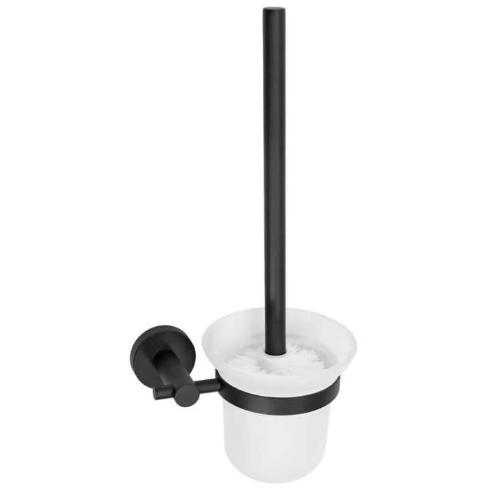 Ёршик для унитаза REA 322234C BLACK  (REA-77103)