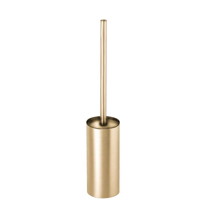 Ёршик для унитаза напольный VBI ROUND BRUSH GOLD  (VBI-040020BG)
