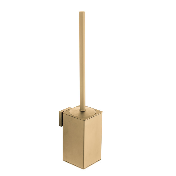 Ёршик для унитаза VBI QUADRO BRUSH GOLD (VBI-040122BG)