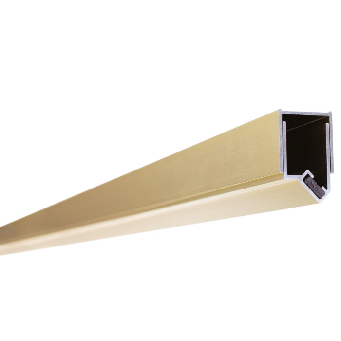 Магнітний профіль REA HUGO BRUSHED GOLD золотий матовий (REA-K7771)