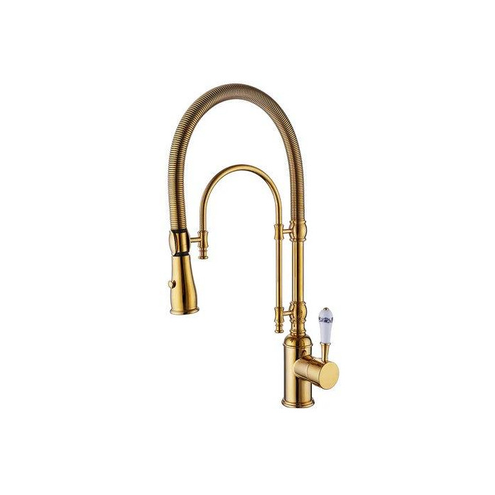 Змішувач для кухні Epelli Art Designo Gold