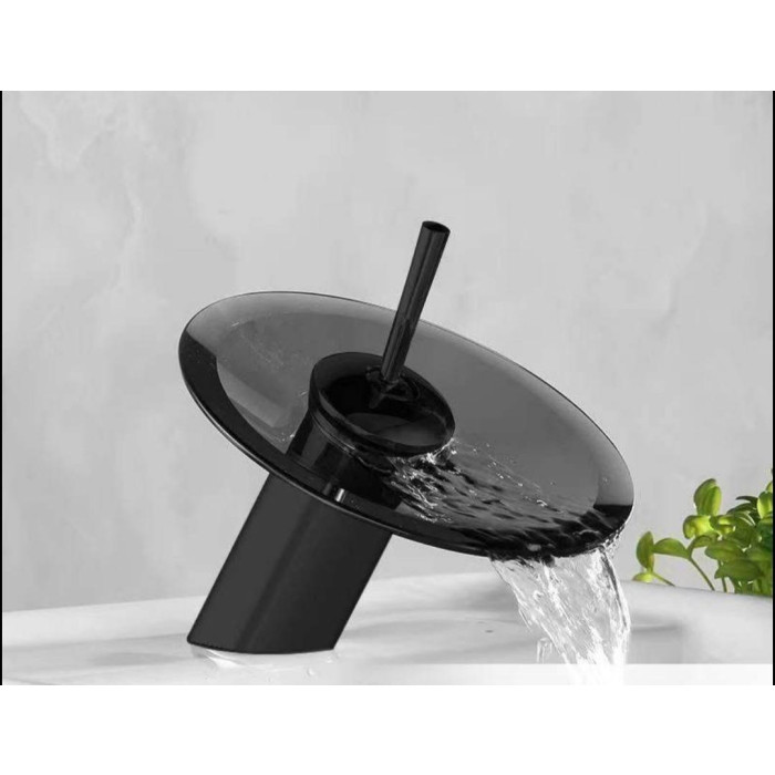 Стеклянный смеситель Epelli Wave 01 Nero