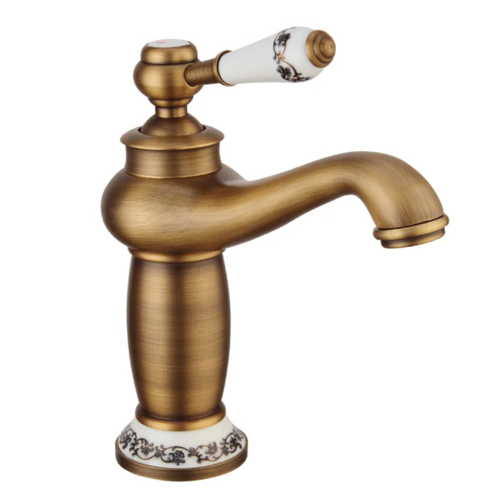 Змішувач для умивальника Epelli Deco Style Retro Bronze