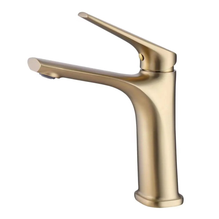 Змішувач для умивальника мат золото Epelli Tremezzo Brushed gold