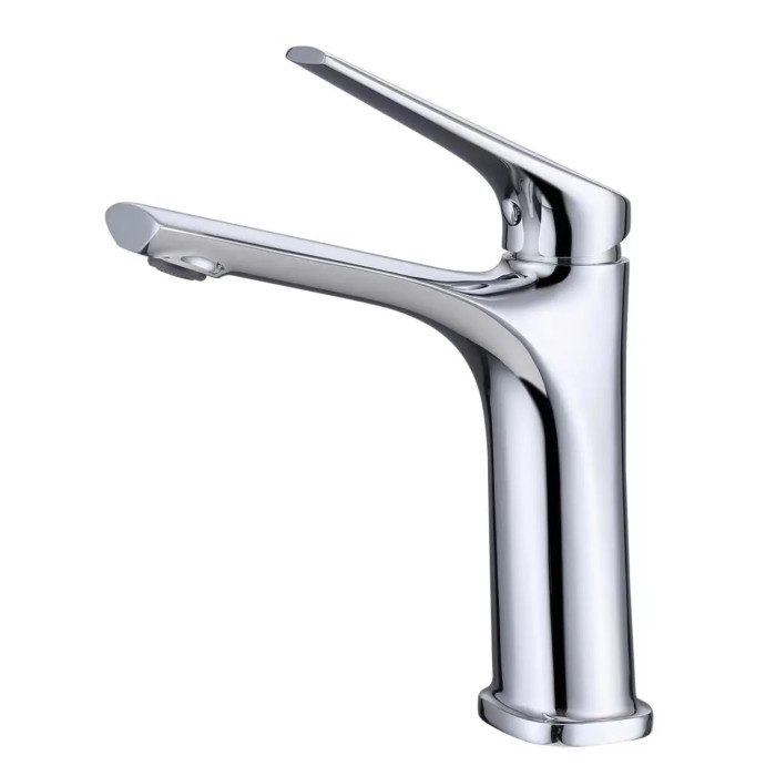 Змішувач для умивальника графіт Epelli Tremezzo Chromo