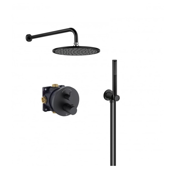 Душова система 7 в 1 Nova Fonte 208313915 Black matt Kludi