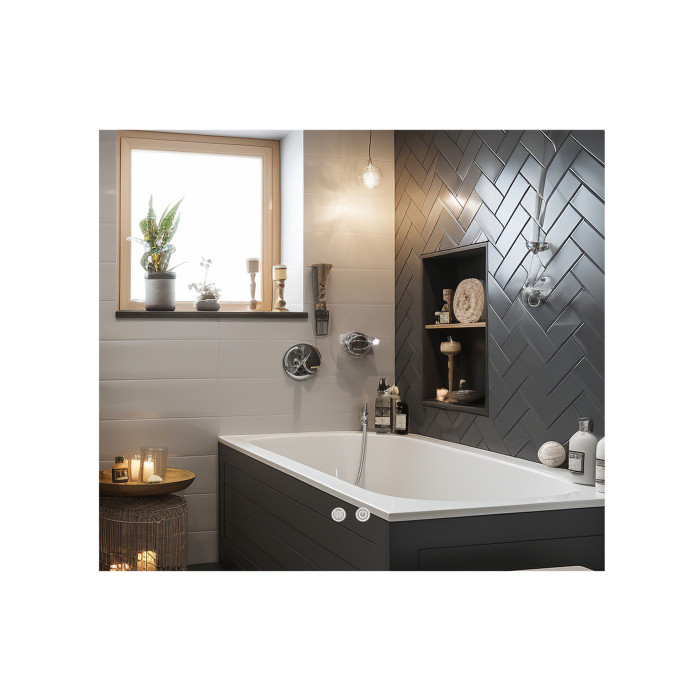 Дзеркало Qtap Taurus (TA1) 1000×800 мм з LED-підсвічуванням Touch, з антизапотіванням, з димером, рег. темп. кольору (3000-6500K) QTTAU100080048956 (SD00055080)
