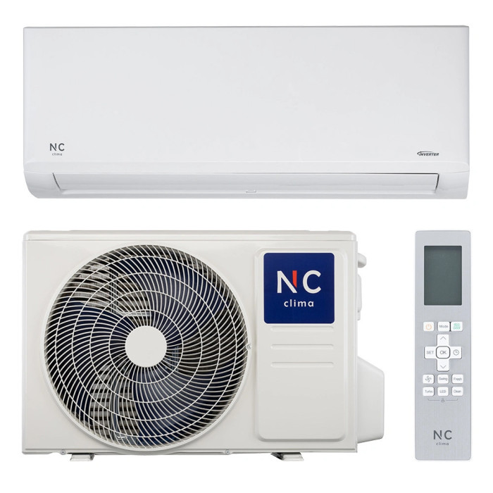 Побутова спліт система NC clima Manchester 2.0 Inverter NCI24EHMIw1eu2/NCO24EHMIw1eu2