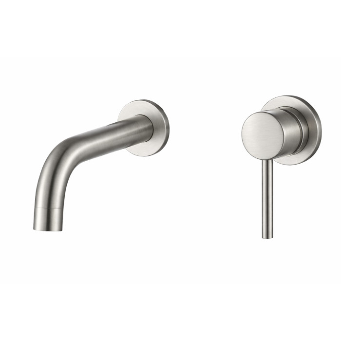 Смеситель для раковины VBI MILANO NICKEL скрытого монтажа (VBI-050102NI)