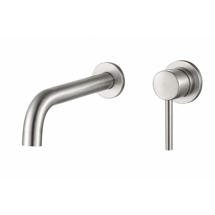 Смеситель для раковины VBI MILANO LONG NICKEL скрытого монтажа (VBI-050103NI)