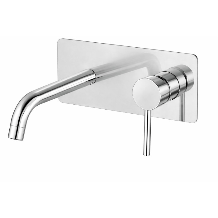 Смеситель для раковины VBI MILANO LONG 2 CHROME скрытого монтажа (VBI-050112CH)