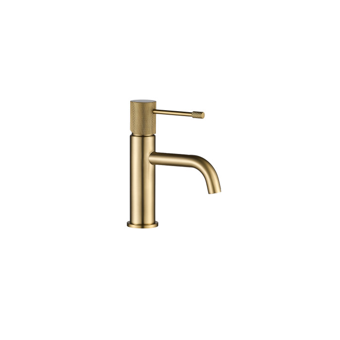 Змішувач для раковини VBI MILANO UNO BRUSHED GOLD низький (VBI-050100BG-H01BG)