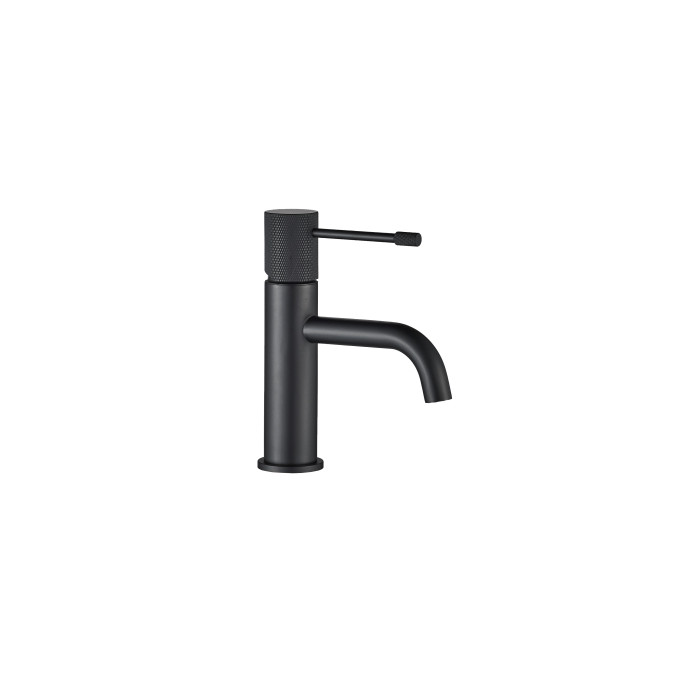 Смеситель для раковины VBI MILANO UNO BLACK низкий (VBI-050100BL-H01BL)