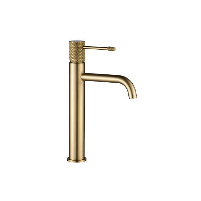 Змішувач для раковини VBI MILANO UNO BRUSHED GOLD високий (VBI-050101BG-H01BG)