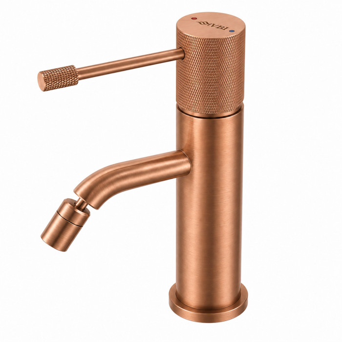 Смеситель для биде VBI MILANO UNO BRUSHED COPPER (VBI-050104BC-H01BC)
