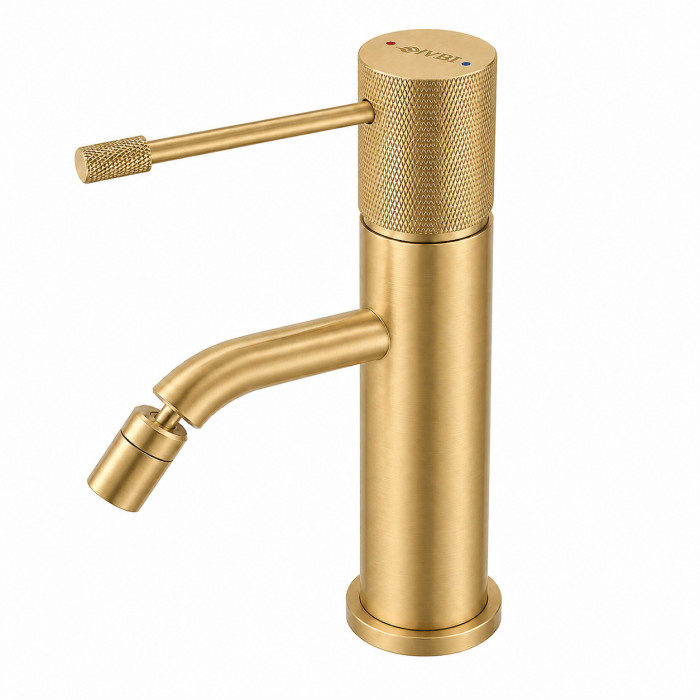 Смеситель для биде VBI MILANO UNO BRUSHED GOLD (VBI-050104BG-H01BG)