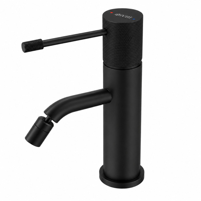Смеситель для биде VBI MILANO UNO BLACK (VBI-050104BL-H01BL)