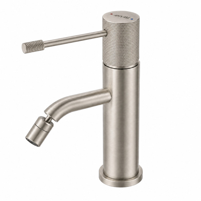 Смеситель для биде VBI MILANO UNO NICKEL (VBI-050104NI-H01NI)