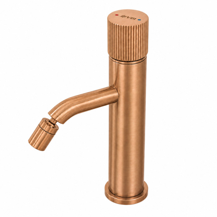 Смеситель для биде VBI MILANO TRE BRUSHED COPPER (VBI-050104BC-H03BC)