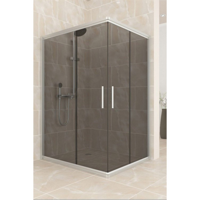 Душова кабіна Aquanil Unimar 100х80х190 см тоноване скло (UNIMAR80SMOKED)