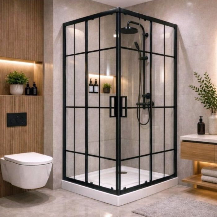 Душова кабіна SUNWAYS Grid, 90×90, без піддону C15379