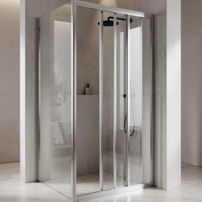 Душова кабіна SUNWAYS Crystal, 90×90, без піддона, прозоре скло 6мм С15562