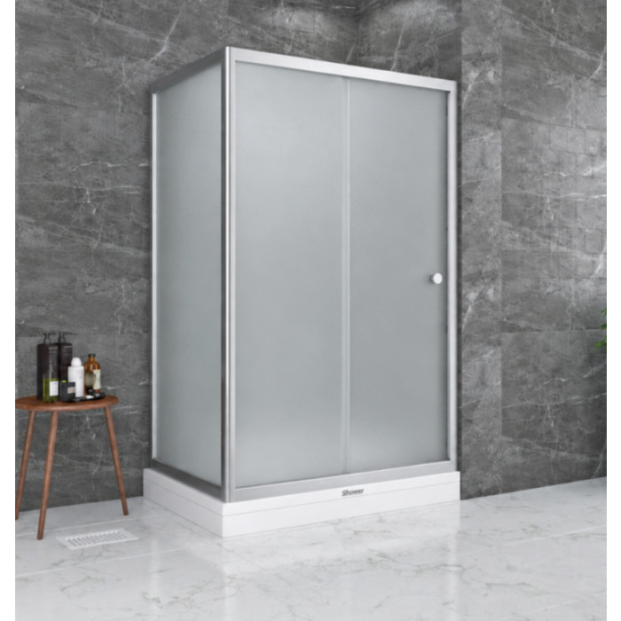 Душова кабіна SHOWER Neptun 372, 120×80, матове скло 6 мм С15429