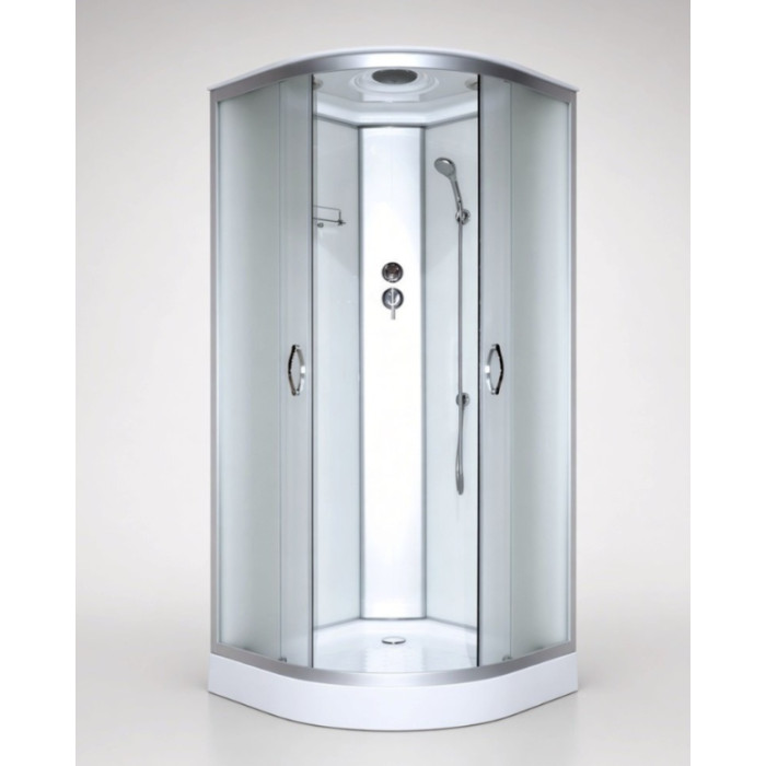 Душовий бокс KO&PO 126 F, 80×80, з матовим склом С15671