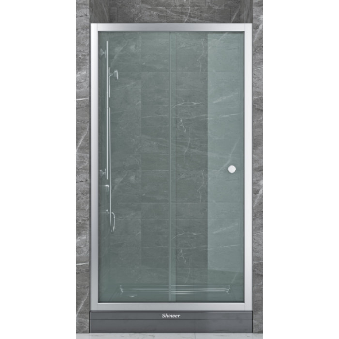 Душові двері SHOWER Saturn 785M-6, 150×190, матове скло 6 мм С15428