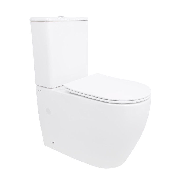Унітаз підлоговий Qtap Evia Ultra Quiet 630×350×795 мм з сидінням Soft-close, White QTEVI27W49258