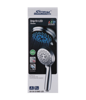 Лійка для душу Storm SH-04-D10M5-LED (ST0005)