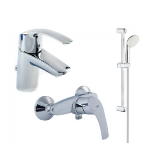 Комплект для душу, хром Grohe Eurosmart New (123576)